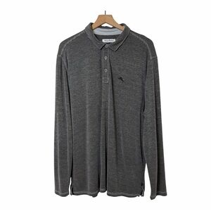 Tommy Bahama Long Sleeve Polo Shirt Men’s XXL